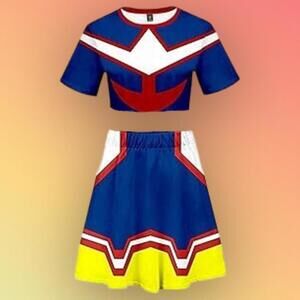 SHEIN Women's Blue Fancy-dres